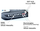 1500 SST H.O. Sport Performance Hood Emblem Overlay Decals - 2025 Limited