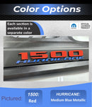 1500 Hurricane Sport Performance Hood Emblem Overlay Decals - 2026 Laramie and Rebel