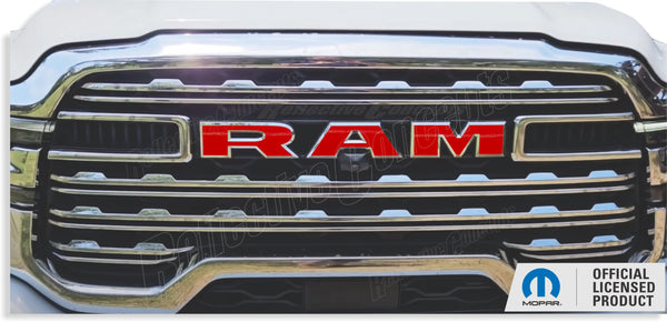 RAM Grille Emblem Overlay Decal   - 2025 Ram 2500, 3500