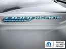 RHO Hurricane High Output Hood Emblem Overlay Decals - 2025-2026 Ram 1500 RHO