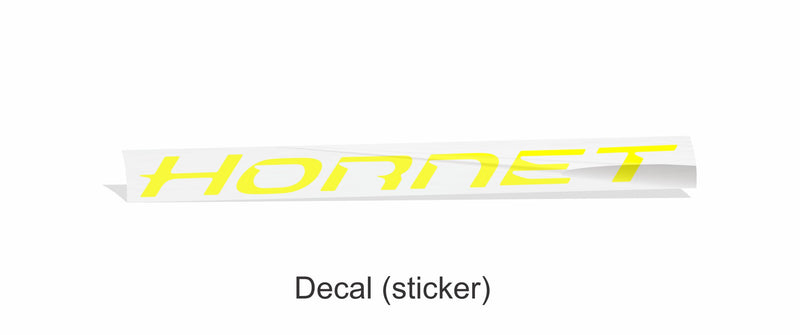 HORNET Emblem Overlay Decal - 2023-2024 Dodge Hornet