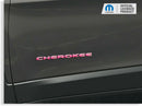 Door Emblem Overlay Decals  - 14-23 Cherokee