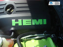 HEMI Lettering Engine Cover Decals - 06-23 Charger R/T