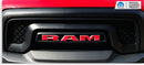 RAM Grille Emblem Overlay Decal   - 2019-2024 Ram 1500 Classic Warlock