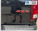 4x4 Emblem Overlay Decal for 2019-2024 Ram Classic
