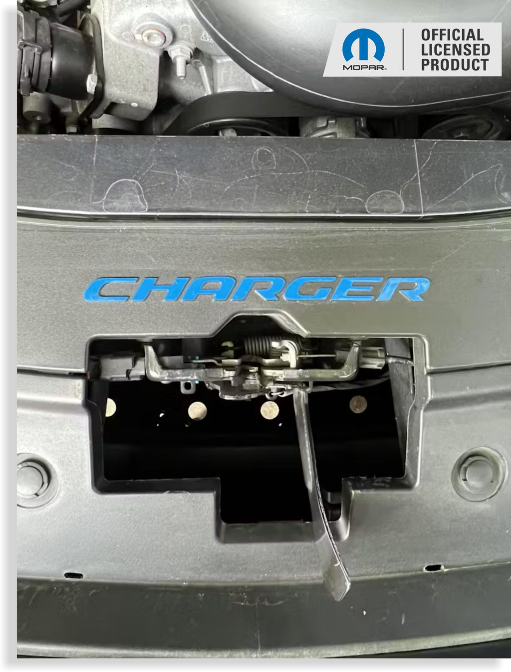 Cp3 Radiator Sticker Charger Radiator Cover Lettering Sticker