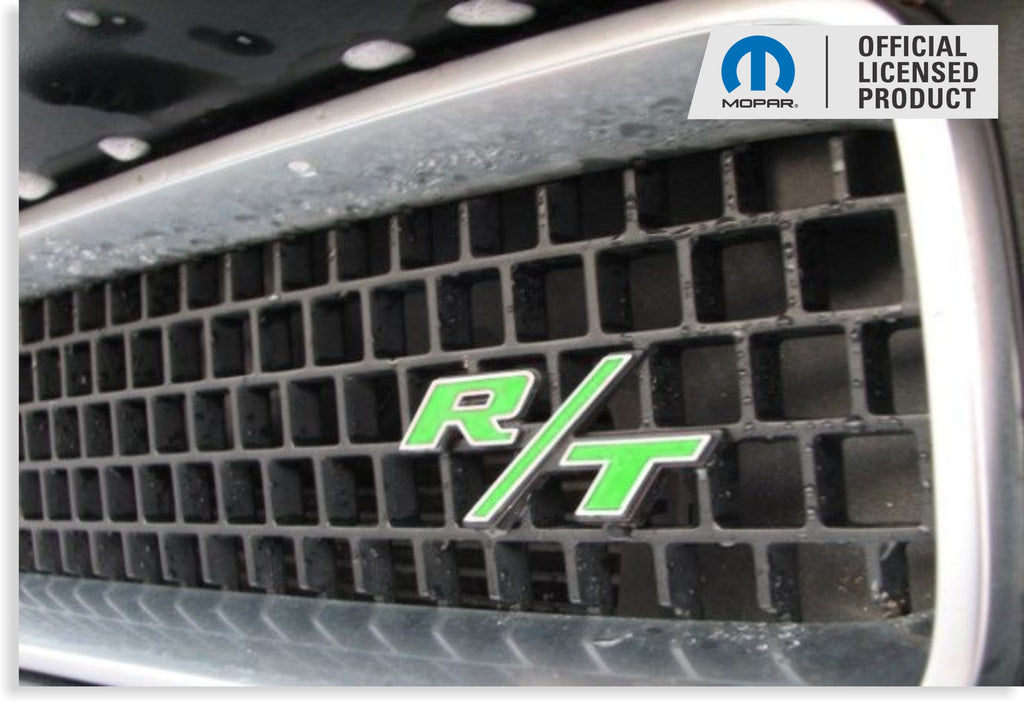 R/T Grille Emblem Inlay Decals Dodge Challenger R/T