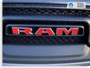 RAM Grille Emblem Overlay Decal   - 2015-2018 Ram Rebel