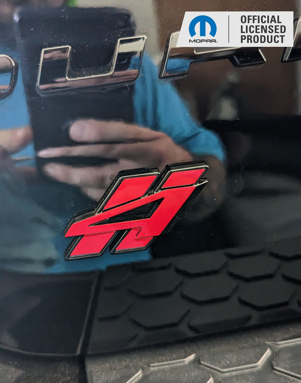 4 Rhombi - Liftgate Emblem Overlay Decal - 2018-2025 Durango AWD
