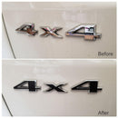 4x4 Emblem Overlay Decal - 2005-2021 Jeep Grand Cherokee