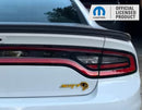 SRT Emblem Overlay Decals - 2018-2023 Dodge Charger SRT Hellcat