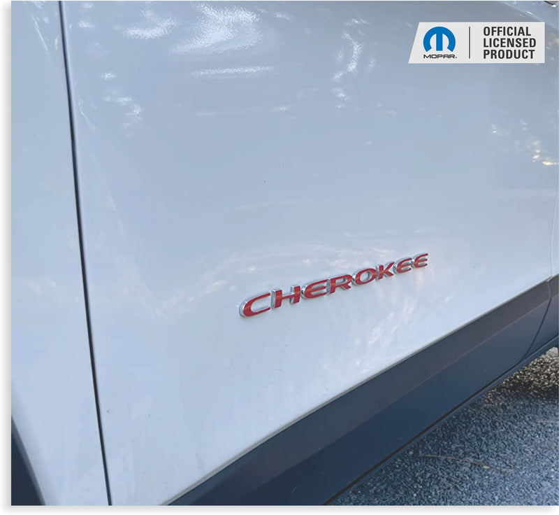 Door Emblem Overlay Decals  - 14-23 Cherokee