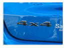 4x4 Emblem Overlay Decal - 2014-2025 Jeep Compass