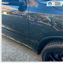 HEMI Fender Emblem Overlay Decal Stickers - 2020-2026 Durango R/T