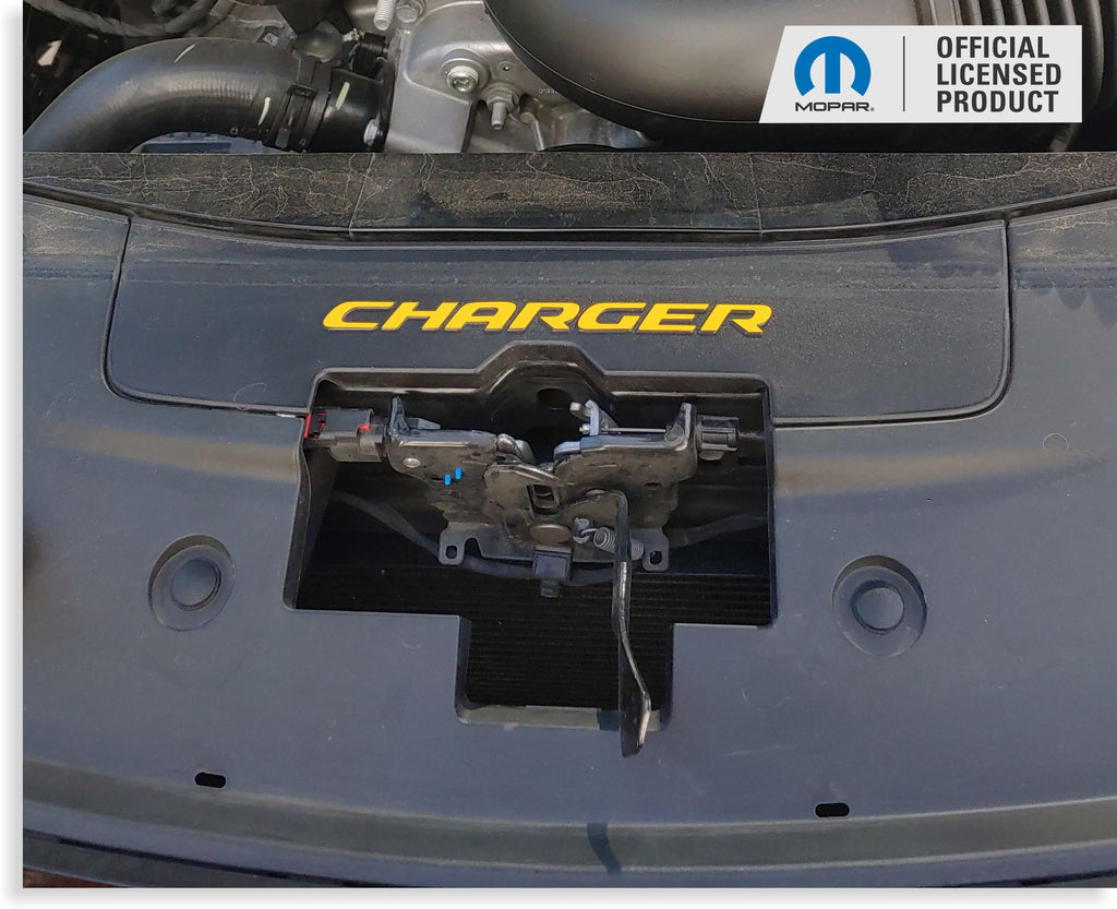 Cp3 Radiator Sticker Charger Radiator Cover Lettering Sticker