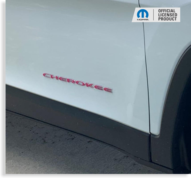 Door Emblem Overlay Decals  - 14-23 Cherokee
