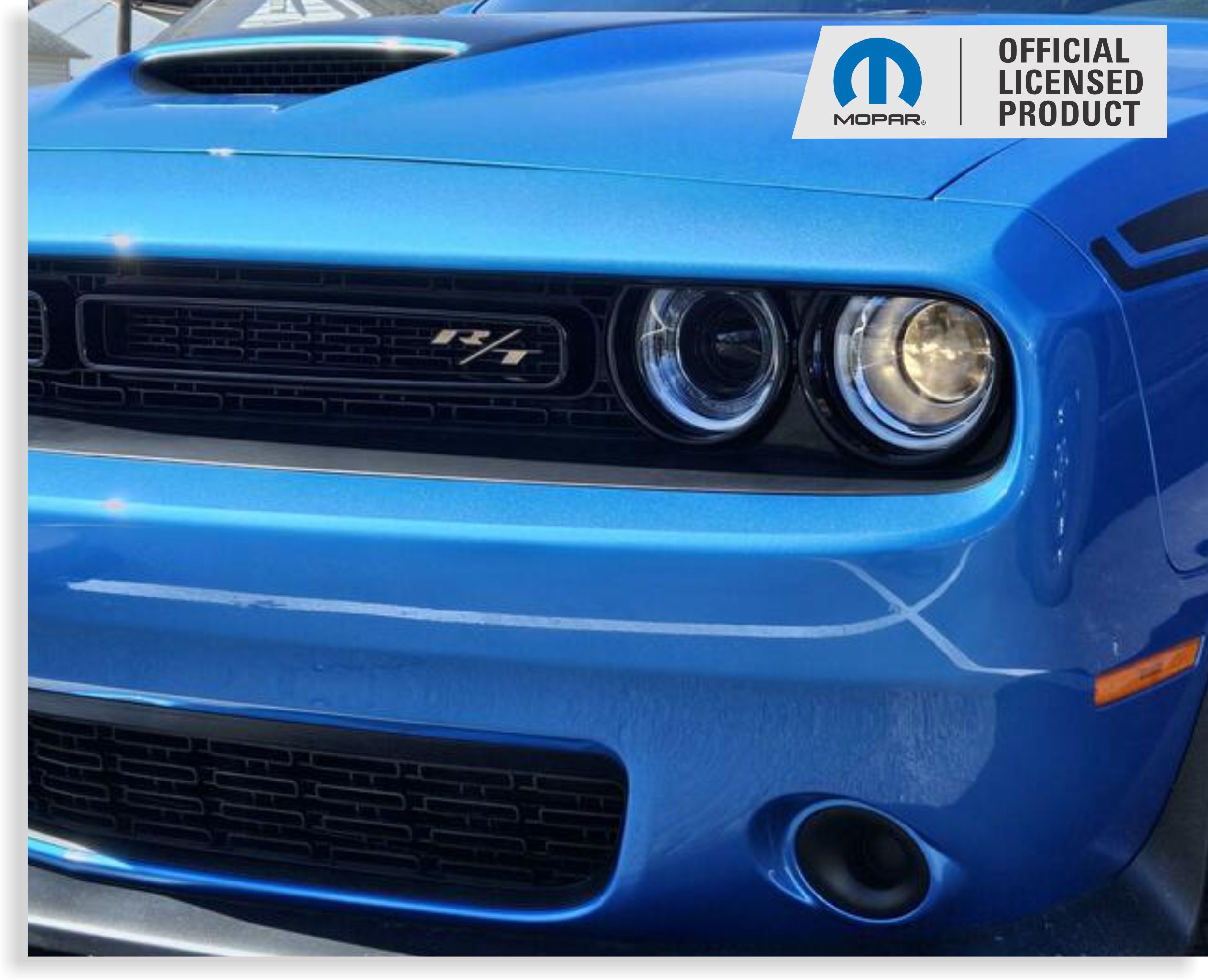 R/T Grille Emblem Inlay Decals Dodge Challenger R/T