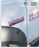 HEMI 5.7 LITER Emblem Overlay Decals - 2013-2018 Ram