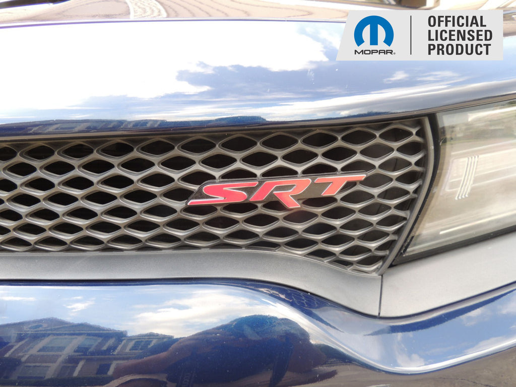 Srt Sticker SRT Grille Emblem Overlay Decal
