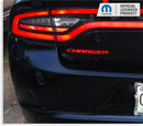 CHARGER Trunk Emblem Overlay Decal - 2015-2023 Charger