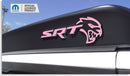 SRT Front and Rear Emblem Overlay Decals - 2017 Challenger SRT Hellcat