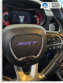 SRT Steering Wheel Emblem Overlay Decal   - 2018-2026 Durango SRT