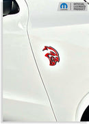 Hellcat Emblem Overlay Stickers (pair) - Durango SRT Hellcat