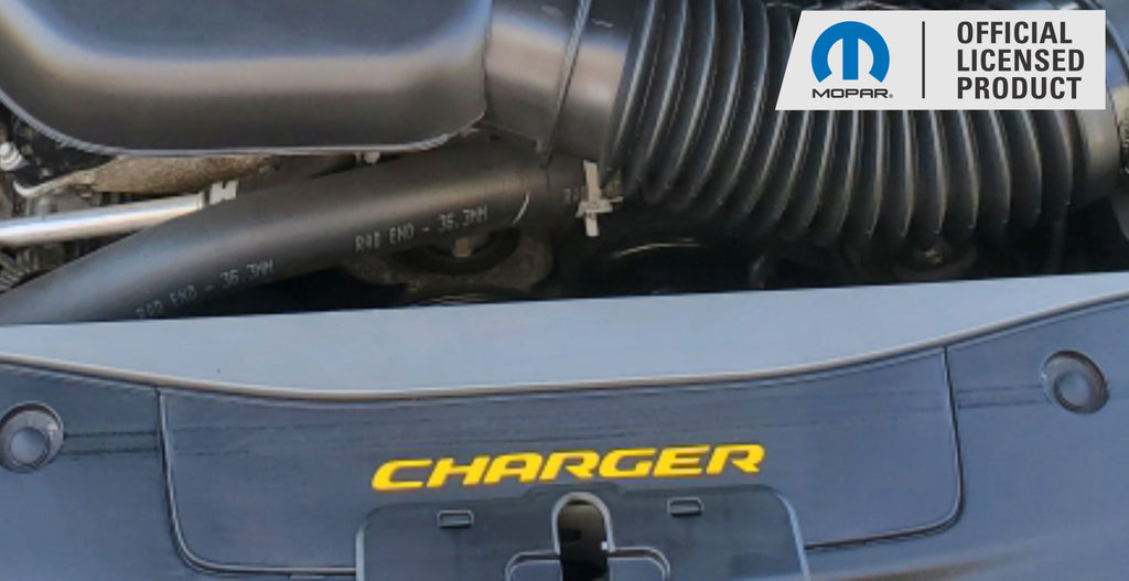 Cp3 Radiator Sticker Charger Radiator Cover Lettering Sticker