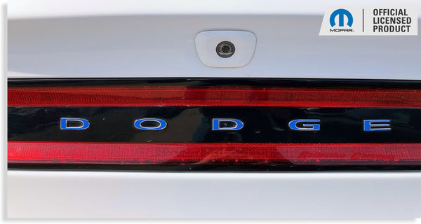 DODGE Trunk Emblem Overlay Decal - Dodge Dart