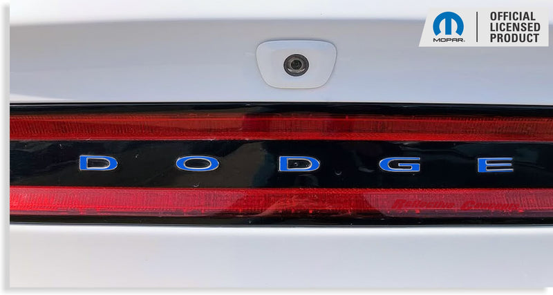 DODGE Trunk Emblem Overlay Decal - Dodge Dart
