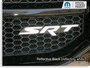 SRT Grille Emblem Overlay Decal  - 2006-2014 Charger SRT8