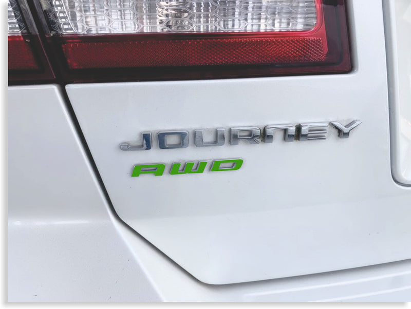 AWD Emblem Overlay Decal - 11-17 Journey