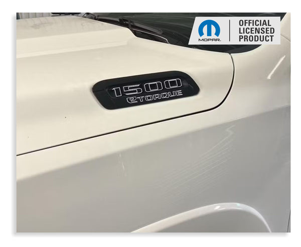 thumbnail image 2 of Ram 1500 RHO Grill Emblem Overlay Decal – R A M Letters, Vinyl, Fits 2025-2026 (RAM57) 2 of 4