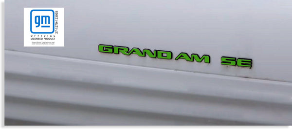 Badge Overlay Decals Door and Trunk - 99-05 Pontiac Grand Am SE