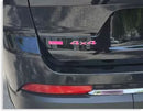 4x4 Emblem Overlay Decal - 2021-2025 Jeep Grand Cherokee L