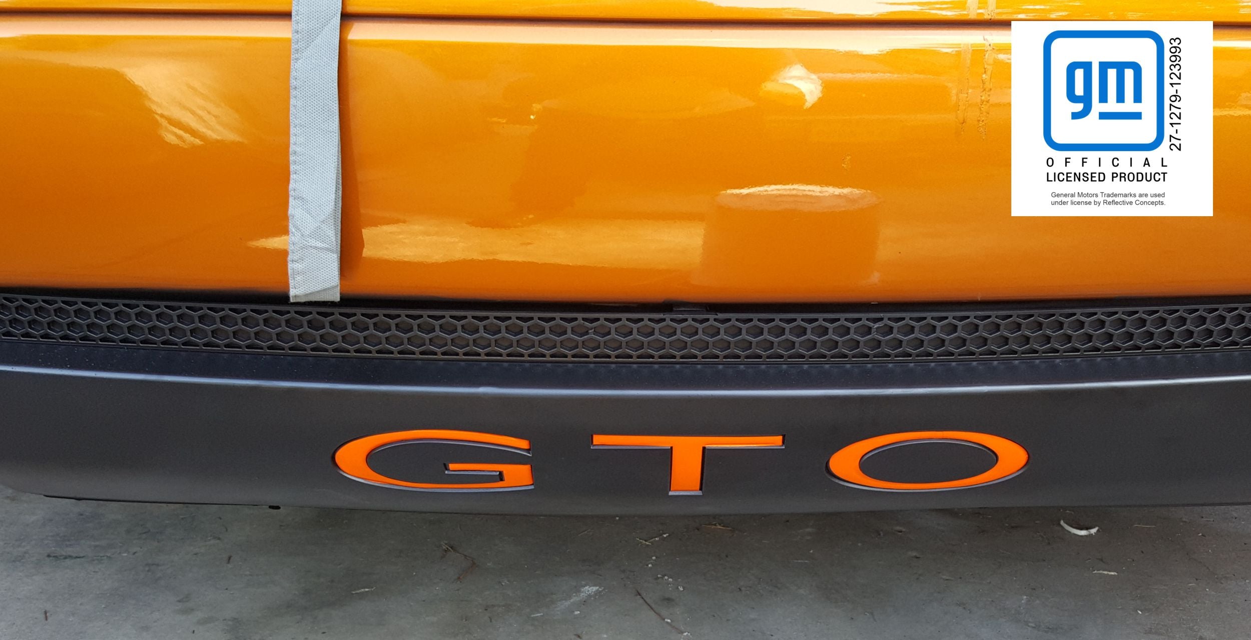 Buy GTO Rear Inlay Decal | GTO Decals | Reflective Concepts