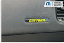 DAYTONA Dash Plaque Emblem Lettering Overlay Decal - 17-23 Charger