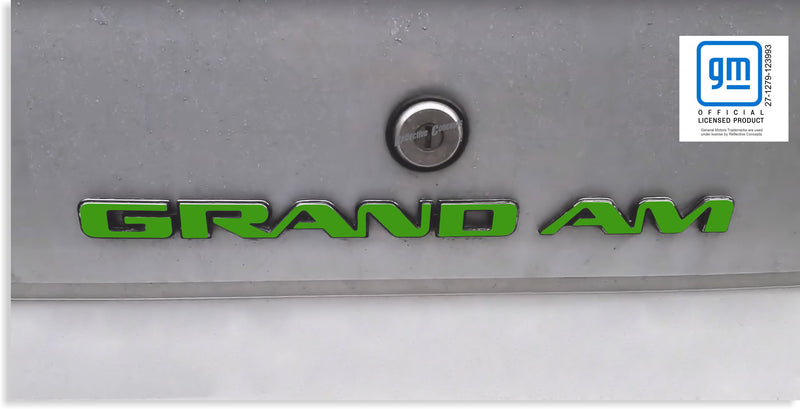Badge Overlay Decals Door and Trunk - 99-05 Pontiac Grand Am SE