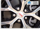 JEEP Center Cap Overlay Decals for 22-25 Grand Cherokee