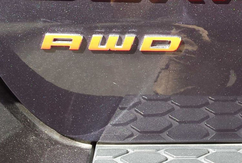 AWD Emblem Overlay Decal - 11-17 Durango