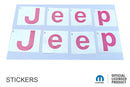 JEEP Emblem Overlay Decals   - Jeep Cherokee