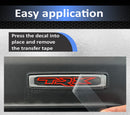 TRX Glovebox Emblem Overlay Decal   - 2021-2024 Ram TRX