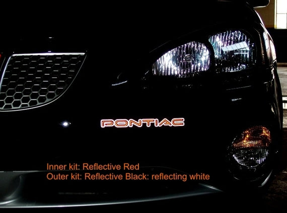 Front OUTER Lettering Decal - 04-08 Grand Prix