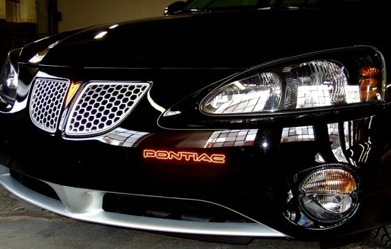 Front OUTER Lettering Decal - 04-08 Grand Prix