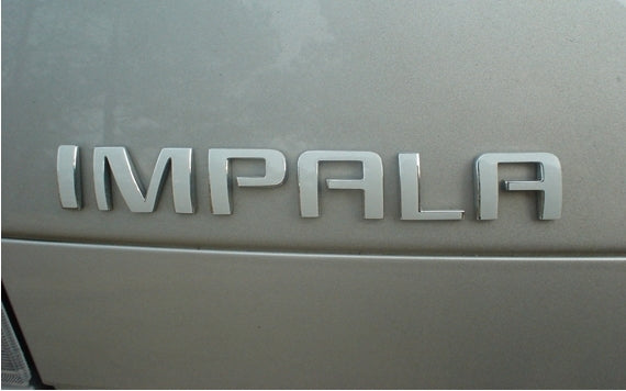 IMPALA Emblem Overlay Decal - 06-13 Impala