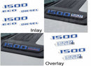 1500 ECO DIESEL Hood Emblem Overlay Decals