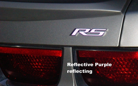 RS Grille and Trunk Badge Overlay Decals - 2010-2015 Camaro