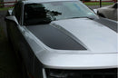 Side Hood Stripe Graphic Decals - 2010-2014 Camaro