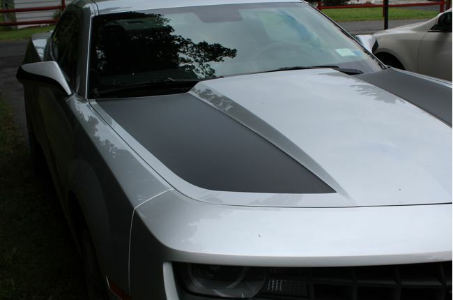 Side Hood Stripe Graphic Decals - 2010-2014 Camaro