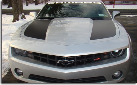 Side Hood Stripe Graphic Decals - 2010-2014 Camaro